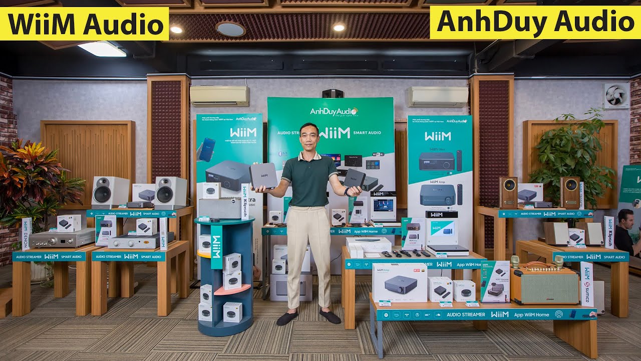 AnhDuy Audio ra mắt WiiM Audio đình đám với loạt Streamer DAC giá chỉ từ 2,6tr mà chuẩn nhạc HI-RES