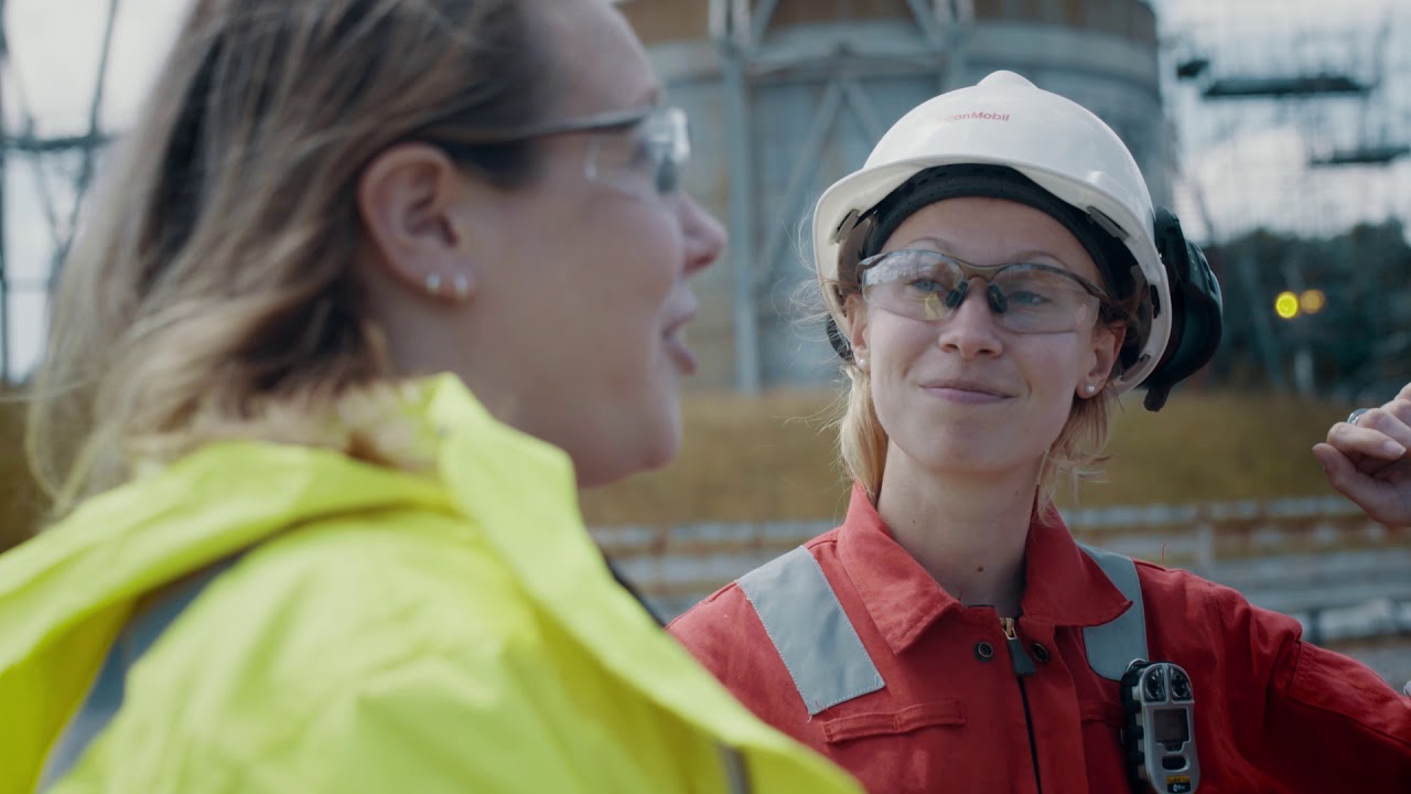 Working at ExxonMobil as a chemical engineer
