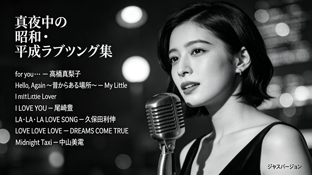 日本ヒット名曲（1982年〜1995年）ジャズカバー | My Little Lover DREAMS COME TRUE 久保田利伸 中山美穂 高橋真梨子 尾崎豊