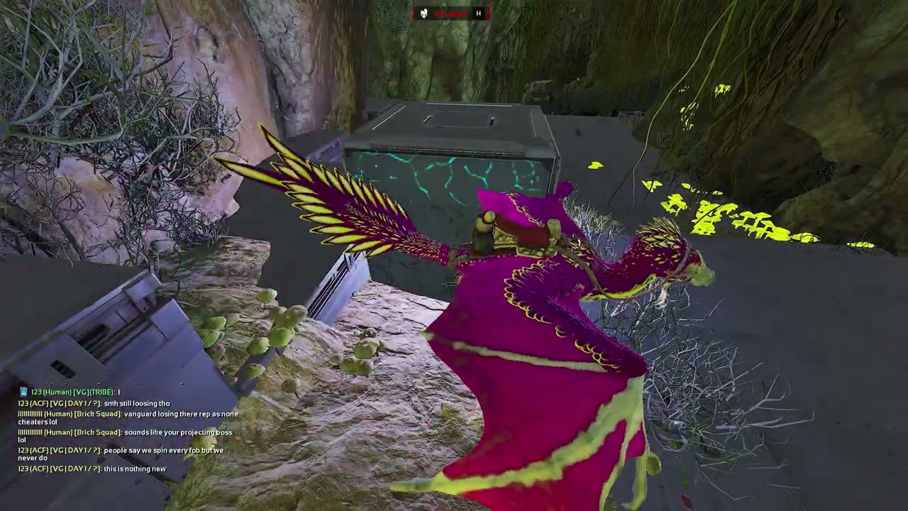Ark Ascended l Smalltribes PVP I Wiping 9085 Hunter Cave and Bonus Clips