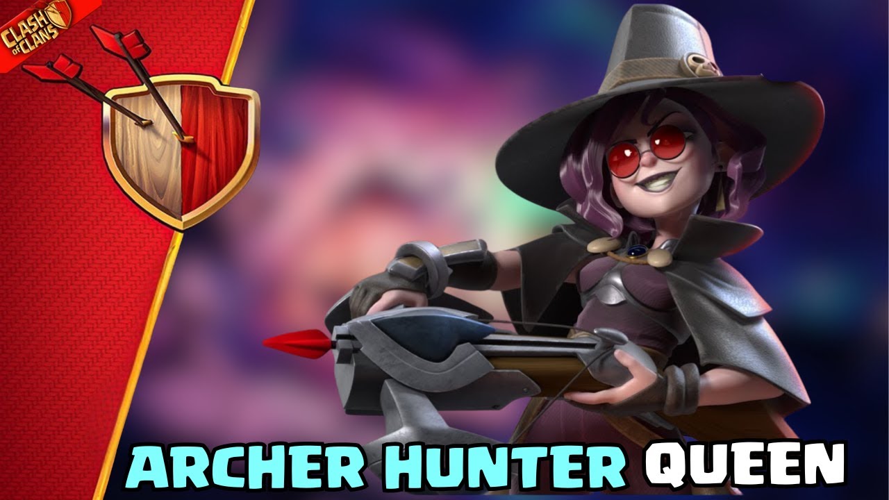 🔥 Archer Hunter Queen Skin Review | October 2025 | Clash of Clans | Clashflict 👑💎