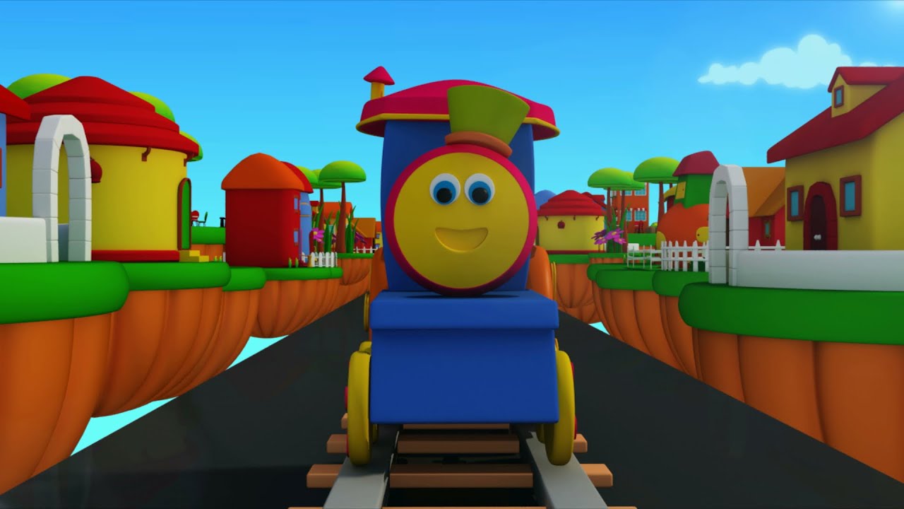 bob o trem | trem de transporte | desenho animado | Bob Transport Train | Video For Kids