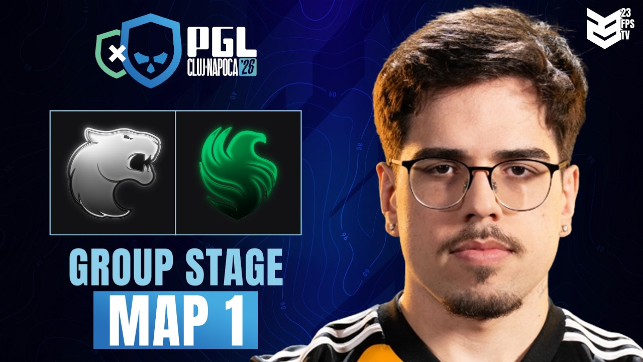[Full match] Furia vs Falcons | PGL Cluj-Napoca 2026 | Group Stage | MAP 1