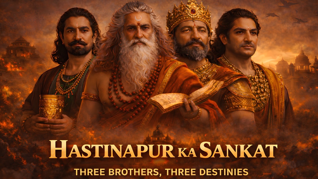 Episode 3 : Dhritarashtra, Pandu aur Vidur ka Janam | Mahabharata Ki Kahani
