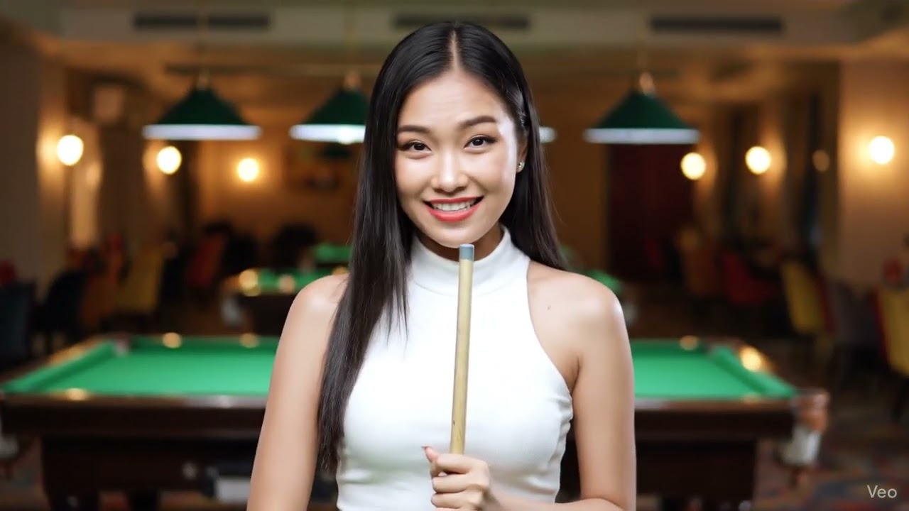 Cô Gái Chơi Bi a Trêu Chọc