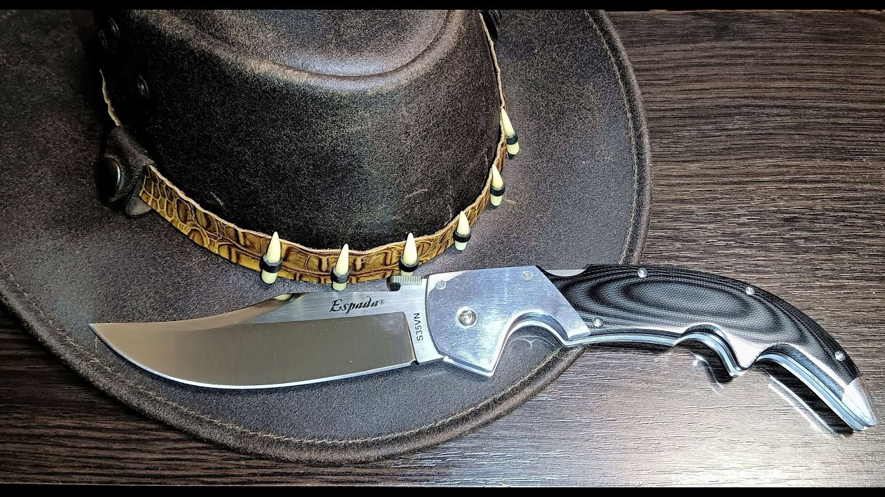 Cold Steel Espada Large S35VN. Шабля на кишені.