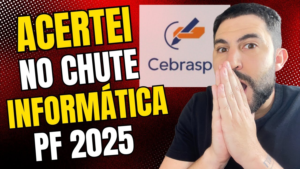 Corrigindo a prova de Informática da PF com técnica SECRETA de chute