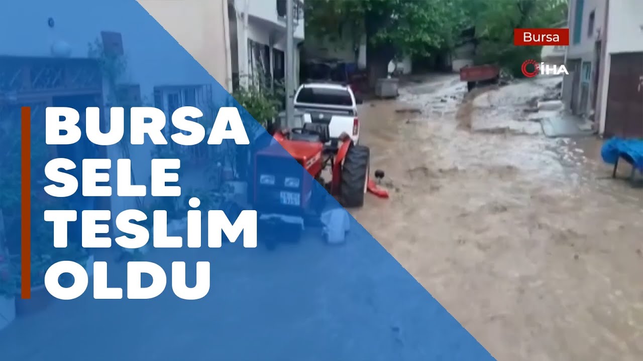 Bursa sele teslim oldu!