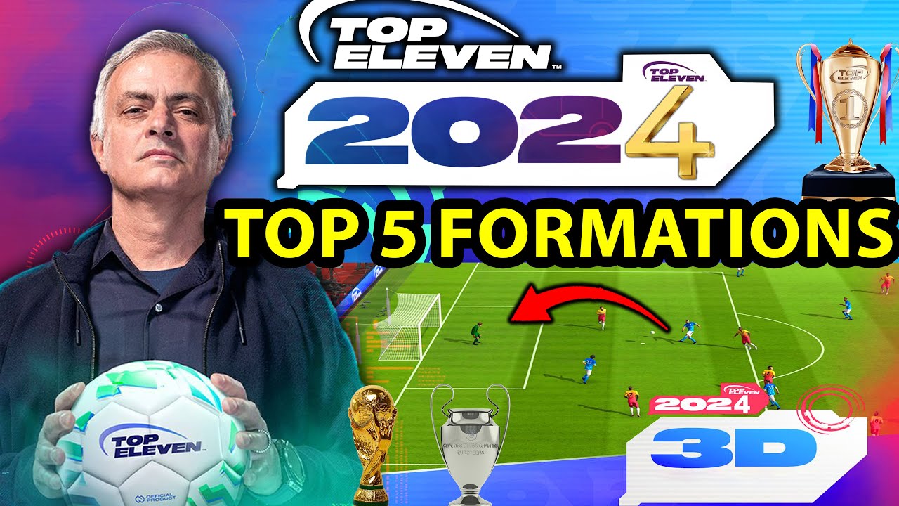 *NEW* TOP 5 ║ BEST FORMATIONS ?! ║ Top Eleven (2025) With Tactics And Jose Mourinho HELP!! 🥇🔥🥇