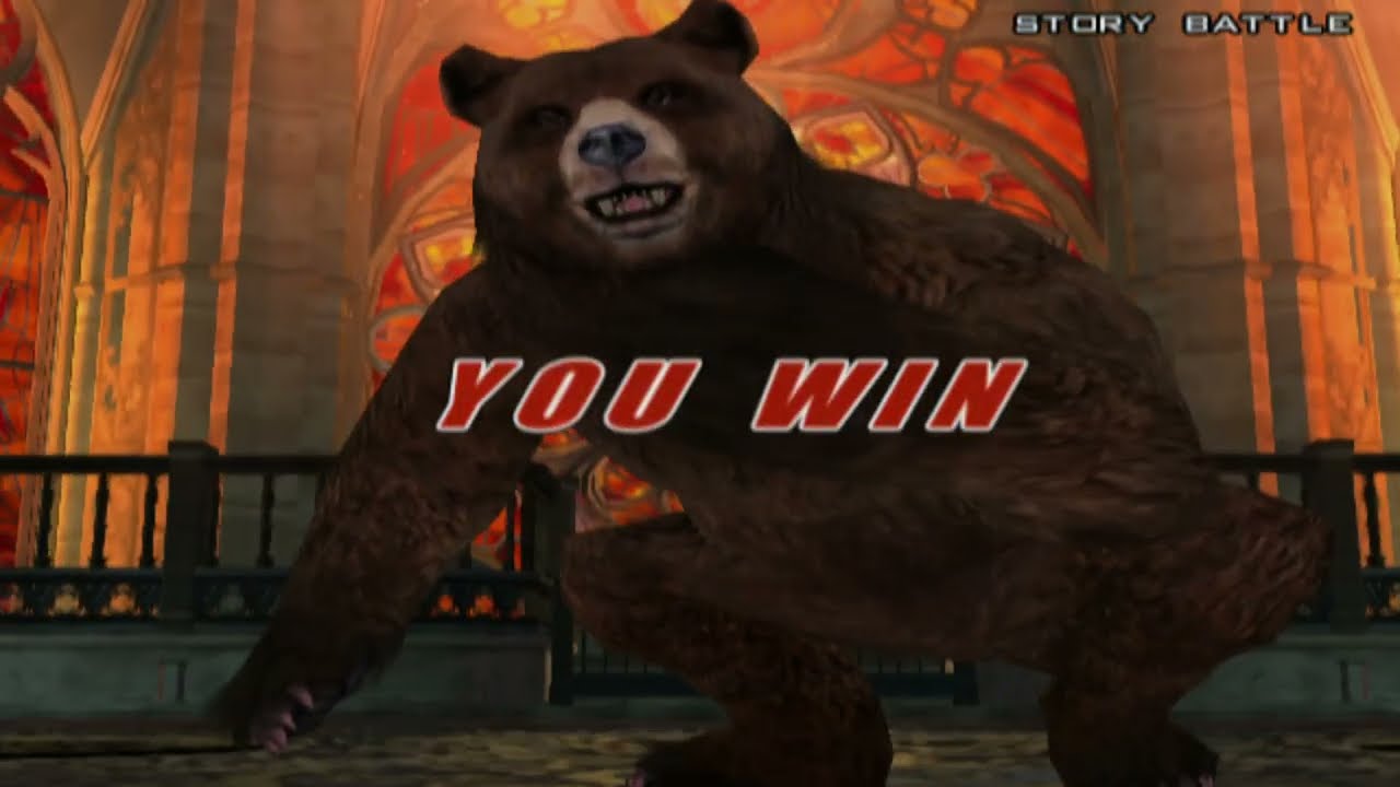 Tekken 5 - Kuma - Story Mode