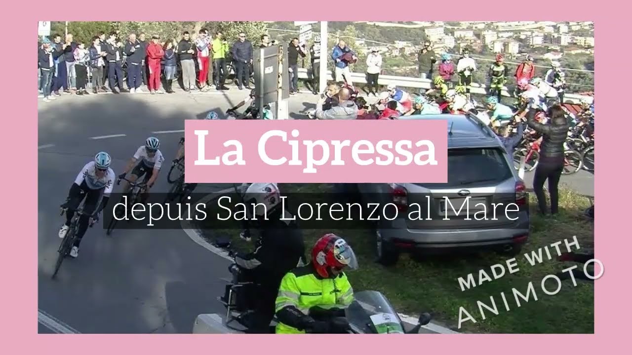 La Cipressa (depuis San Lorenzo al Mare)