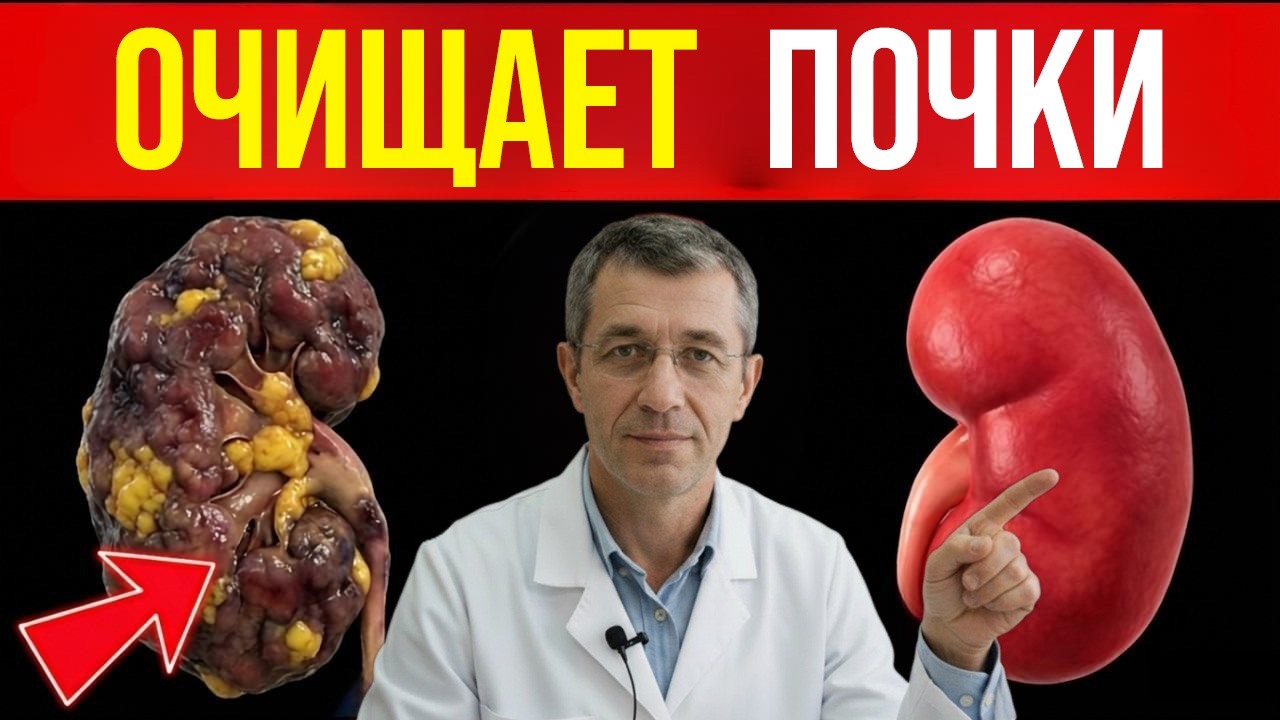 Единственный способ очистить и улучшить работу почек | Научно доказано