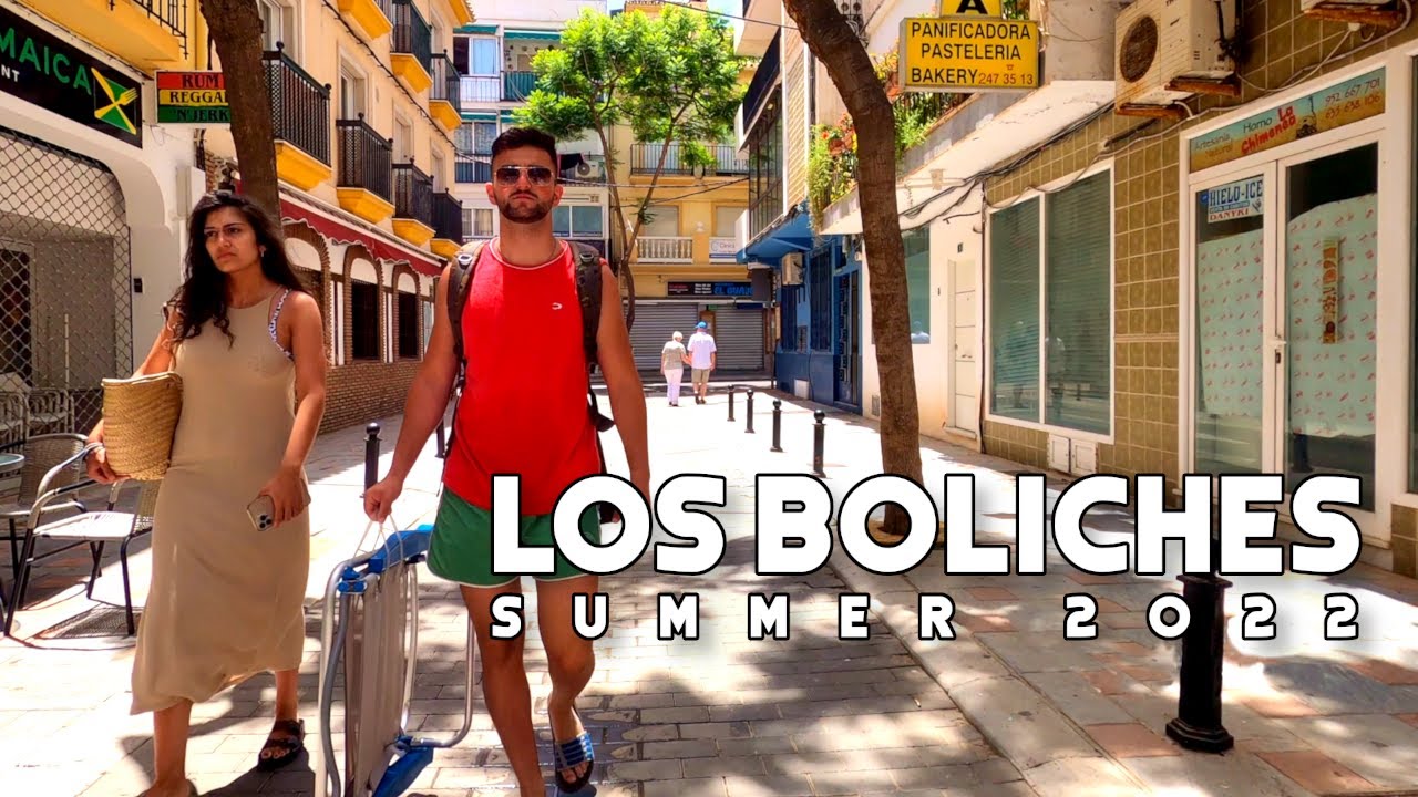 Los Boliches Fuengirola Spain Sunny Town Summer 2022 June Update Costa del Sol | M&aacute;laga [4K]
