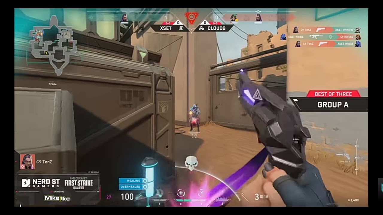 XSET VS C9 | VALORANT FIRST STRIKE QUALIFIER