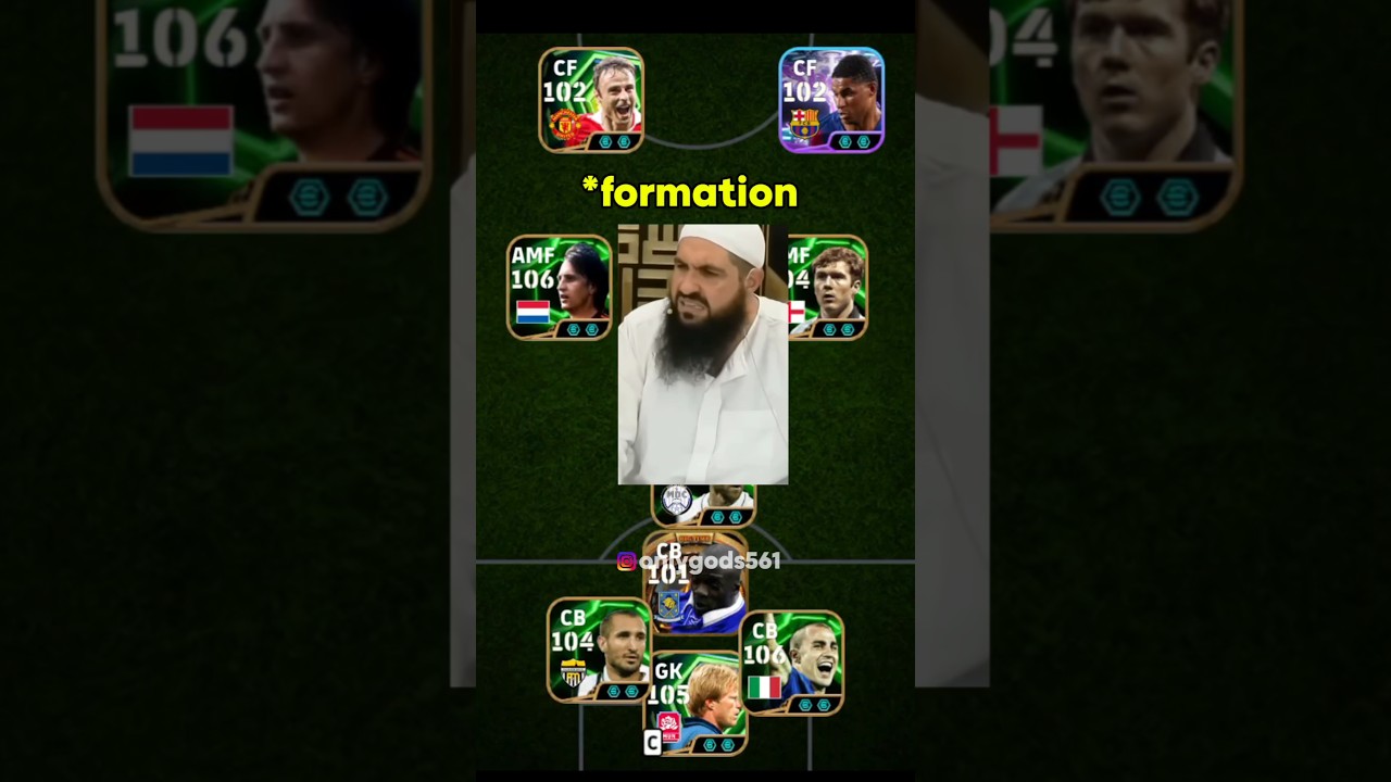 worst formation but good team 😔// Suscriber account review#efootball2026#efootball