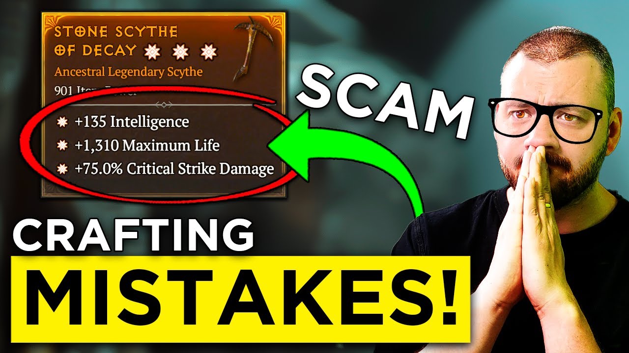 СЕМЬ ошибок в крафте, которых следует избегать — Greater Affix Scam — Руководства по Diablo 4
