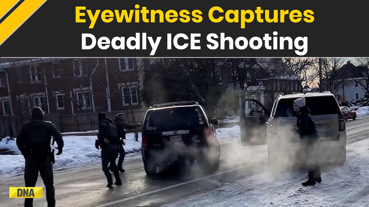US News: Deadly ICE Shooting Caught On Camera, Eyewitness Footage Goes Viral