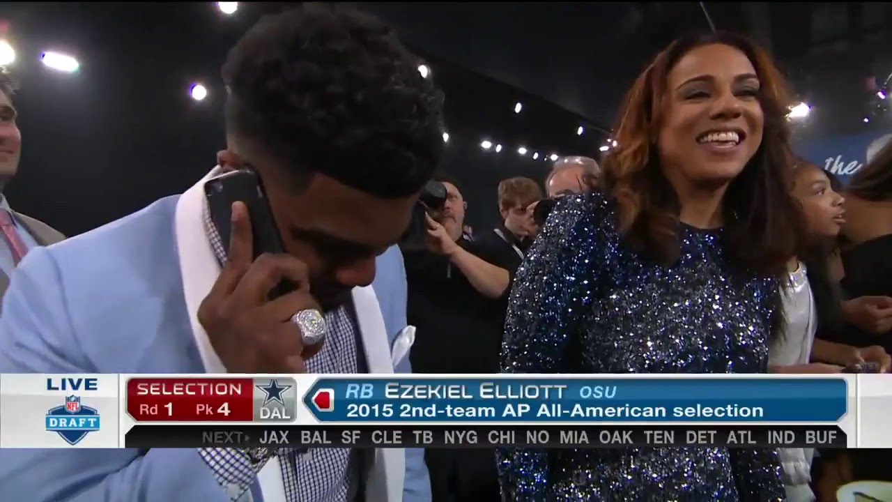 2016 NFL Draft Rd 1 Pk 4 | Dallas Cowboys Select RB Ezekiel Elliott