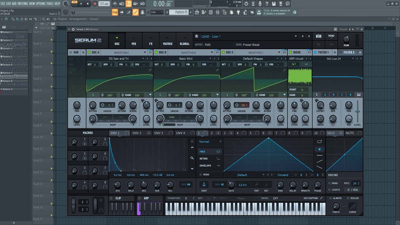 Serum 2 Presets Essentials - Techno, Melodic Techno, Melodic House, House. Week 1