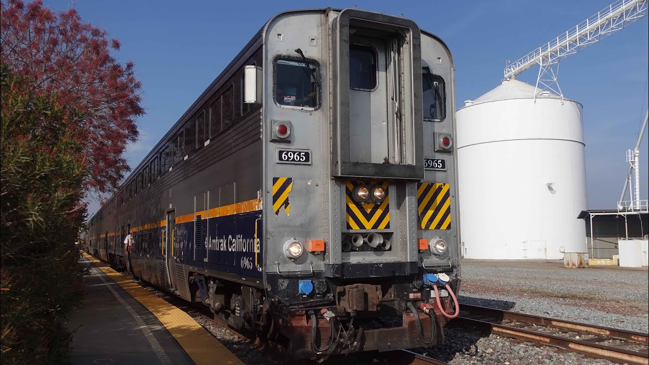 Amtrak San Joaquins/BNSF Stockton Subdivision: Diesel Railfanning for a Few Hours @ Corcoran Station