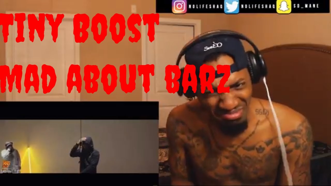 That's how you end Season 3 | Tiny Boost - Mad About Bars w/Kenny Allstar | REACTION