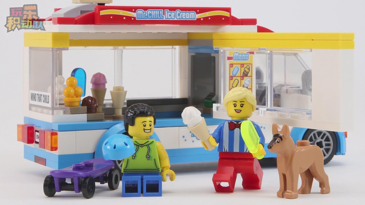 LEGO city 60253 Ice-Cream Truck【Stop Motion Animation】