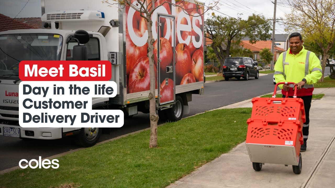 Meet Basil | Day in the life of a Customer Delivery Driver | Coles