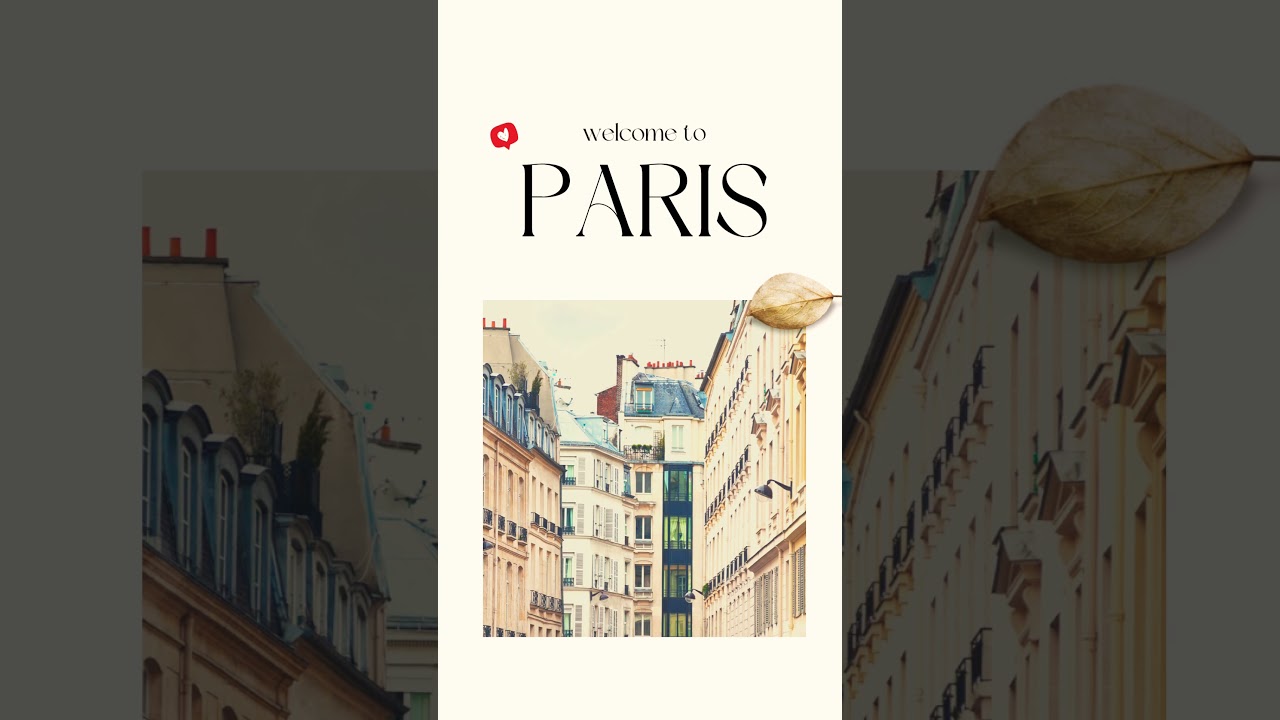Paris: A Visual Journey Through the City of Love and Lights #shorts #paris #travel