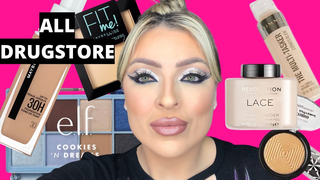 ALL DRUGSTORE VALENTINES DAY MAKEUP TUTORIAL 2022