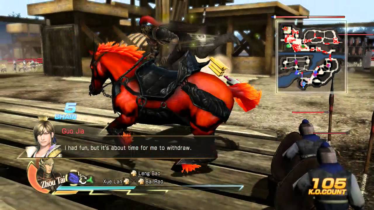 Dynasty Warriors 8 Xtreme Legends Zhou Tai 6th Weapon Unlock Hard Difficulty