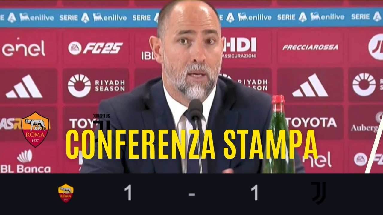 Tudor dopo Roma-Juventus 1-1: 