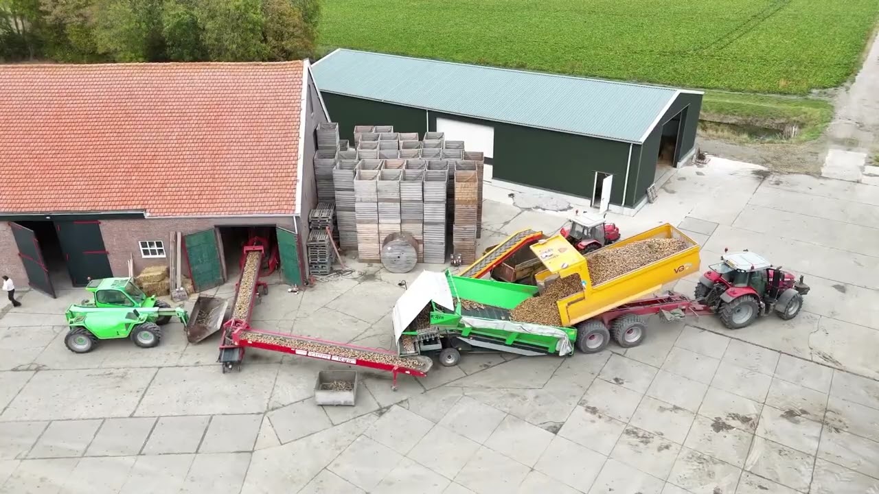 Aardappelen rooien op Noord Beveland, Harthoorn & Marcusse V.O.F.