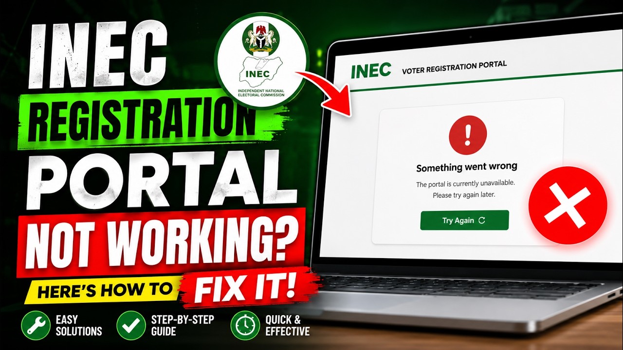 Не работает портал регистрации INEC? Вот как это исправить (пошаговая инструкция)