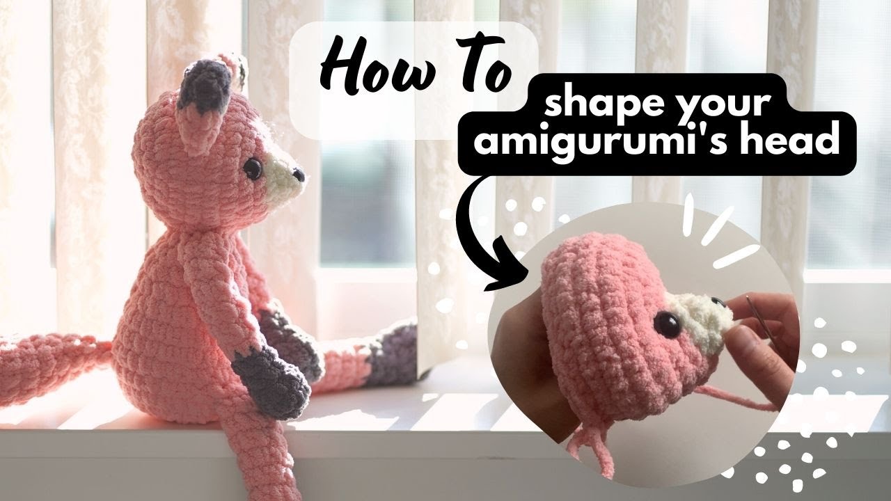 How to Shape Your Amigurumi's Face · Easy Guide for Crocheters