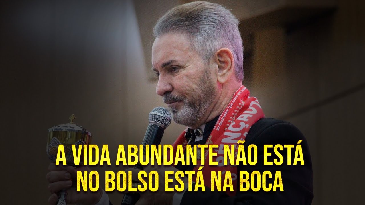 A VIDA ABUNDANTE NÃO ESTÁ NO BOLSO ESTÁ NA BOCA | Pr Jerônimo Silveira
