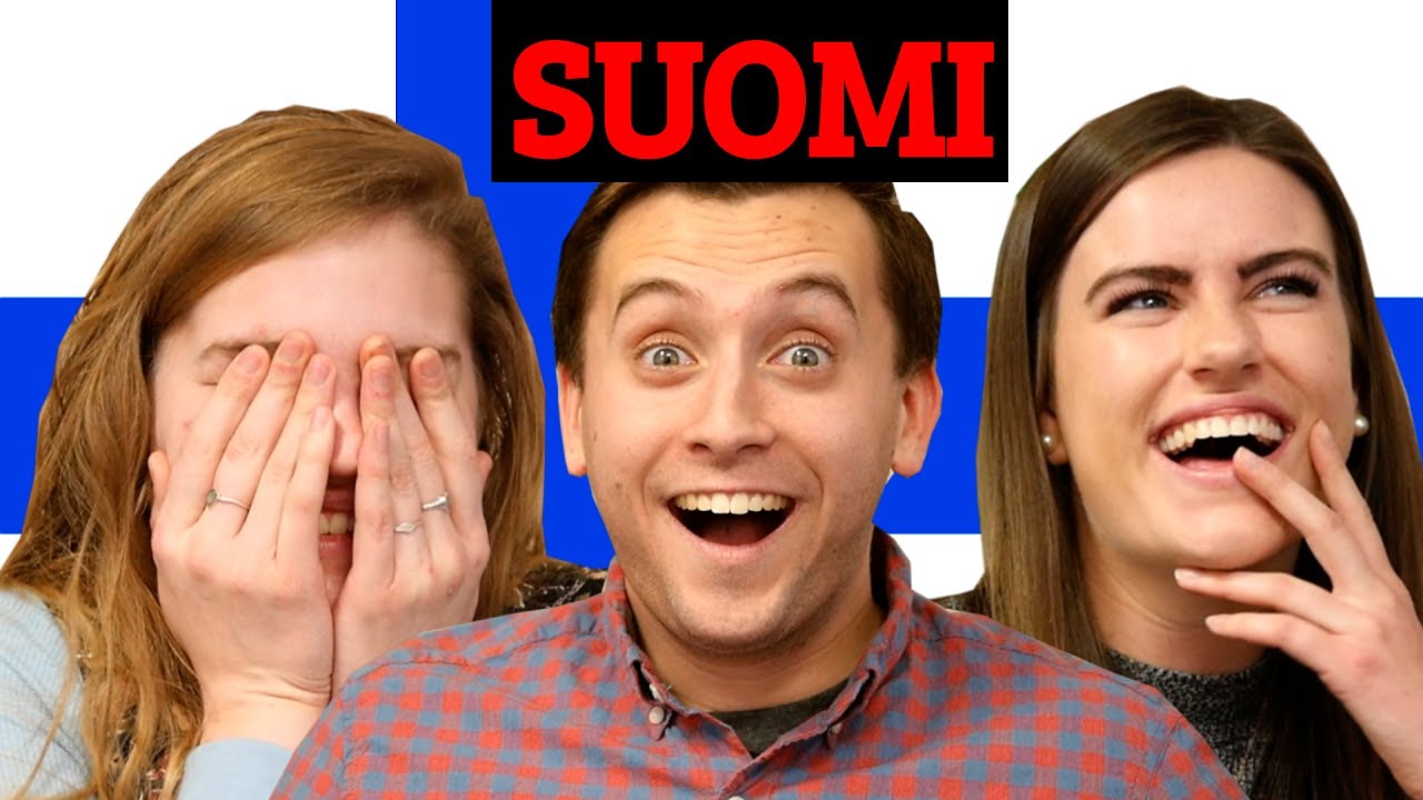 Finns NEED to see this // Americans speaking FINNISH