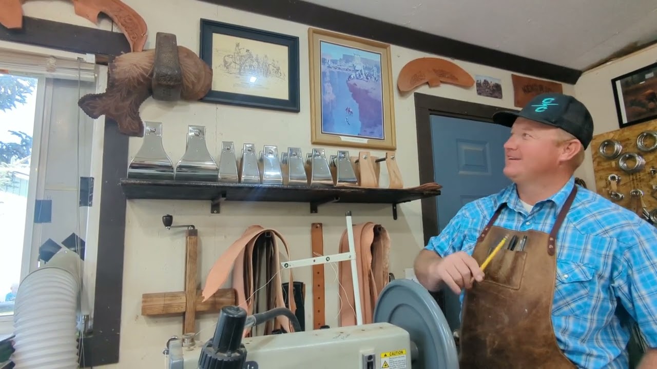 Saddle building: shop tour 