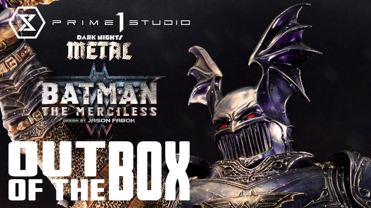 Out of the Box: The Merciless (Dark Knight: Metals, Comics) Statue