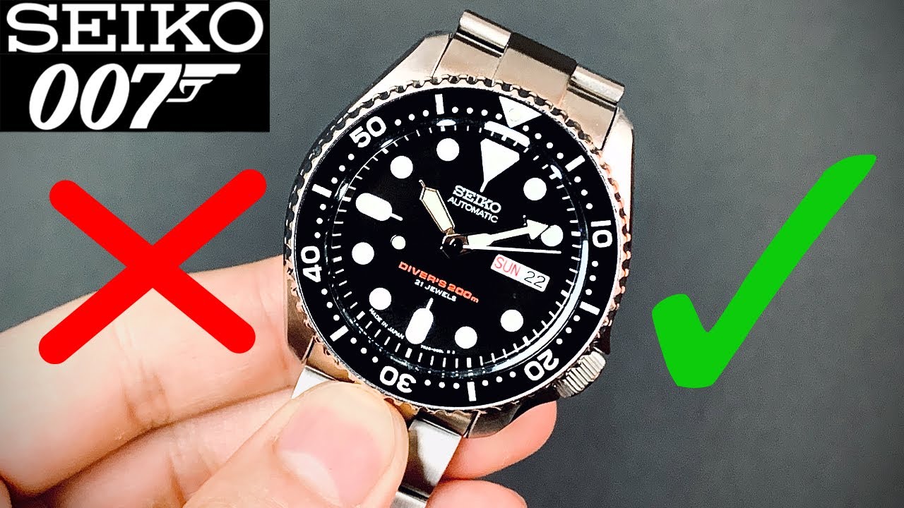 SEIKO SKX007 всё ещё актуальны? Плюсы и минусы (обзор SKX007J)