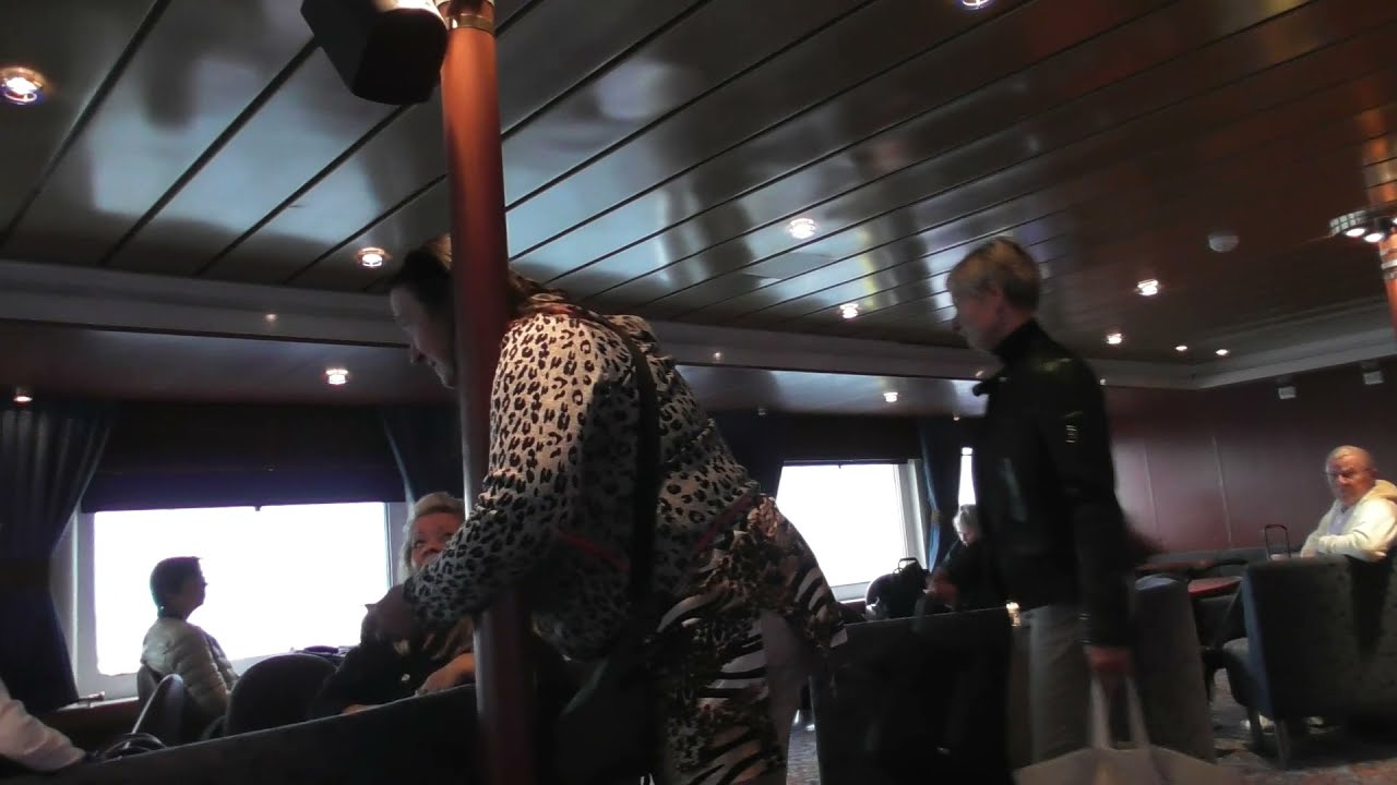 Shopping on the Cruise Ship Ecker&ouml; Linjen free trip to Grisslehamn.