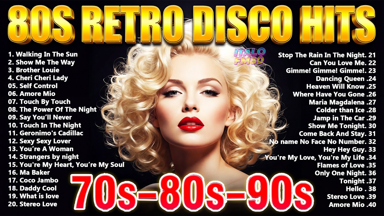 Legends Golden EuroDisco 80s - Degauss, Bad Boys Blue, Modern Talking - Nonstop Disco Greatest Hits