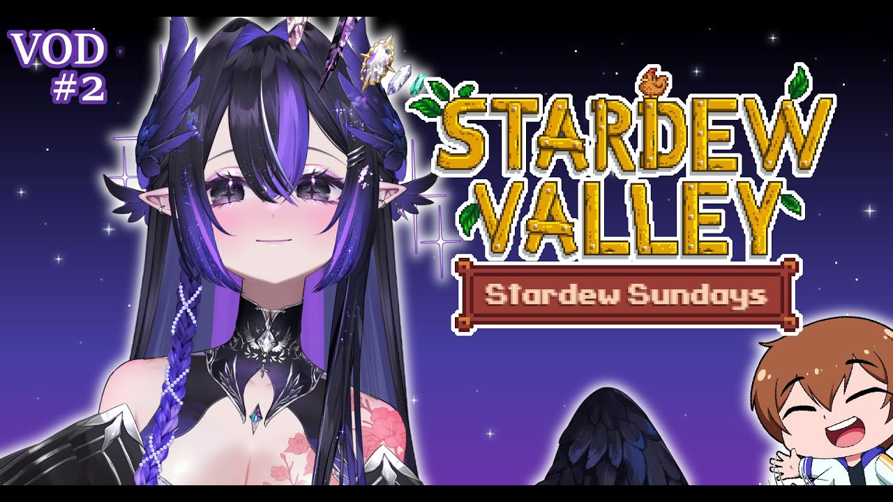 ✦Stardew Sunday!✦First Playthrough!🐦‍⬛✦ with @Hawkbloo ✦