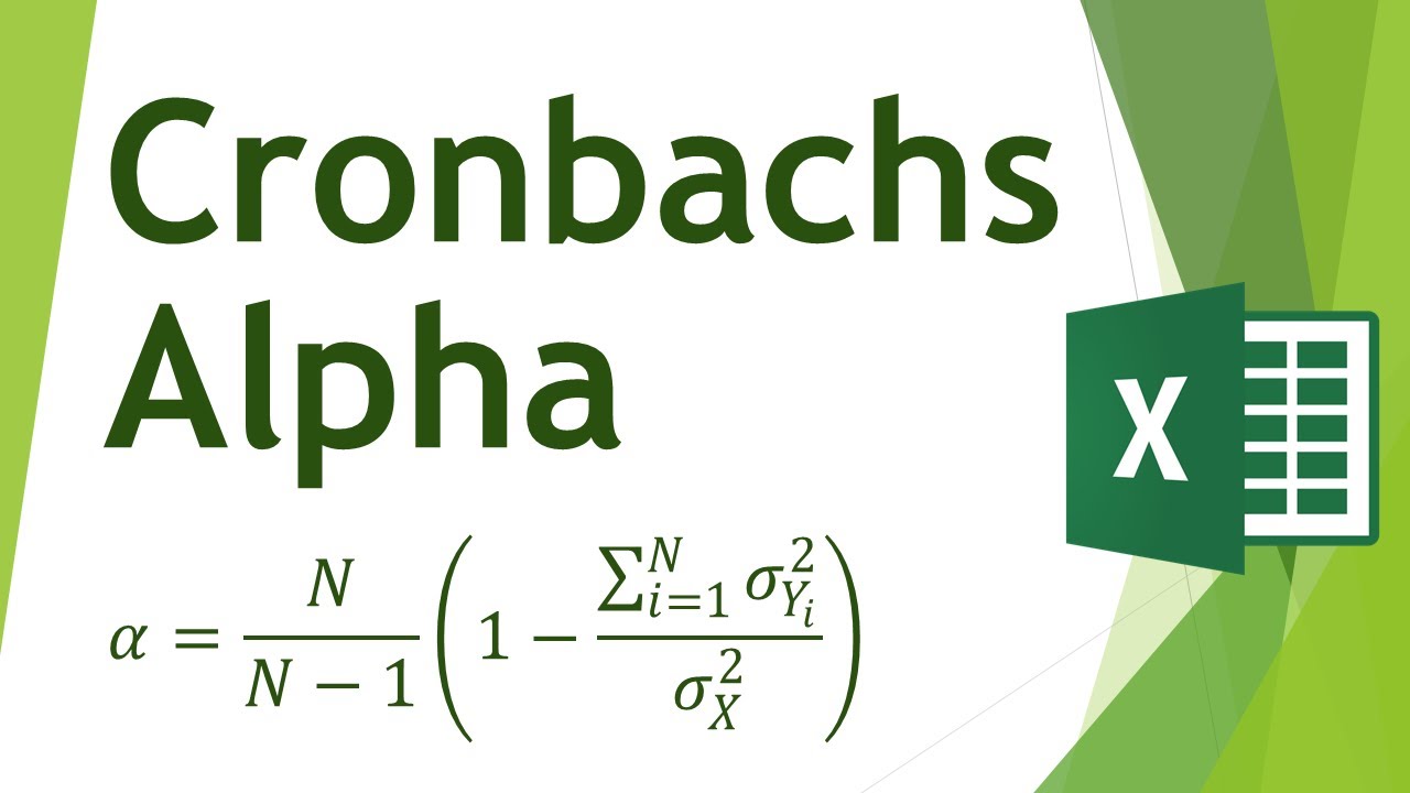 Cronbachs Alpha in Excel berechnen - Reliabilit&auml;t von Skalen