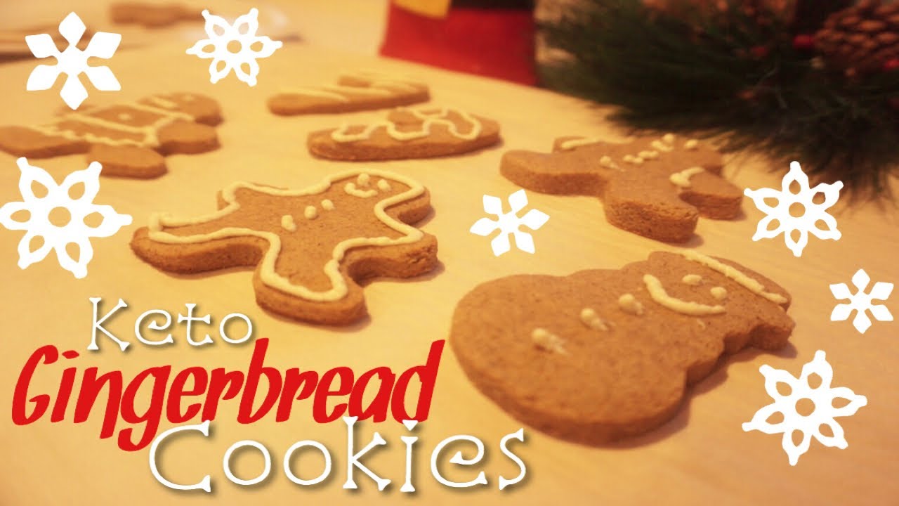 Keto Gingerbread Cookies