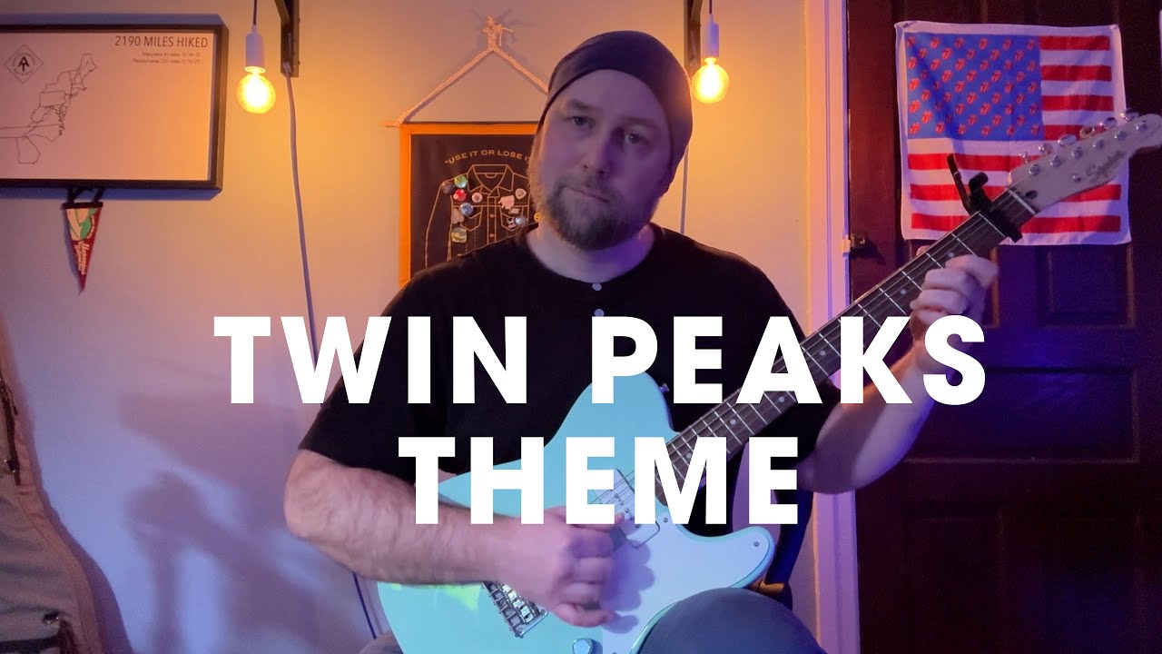 Twin Peaks Theme - Baritone Guitar
