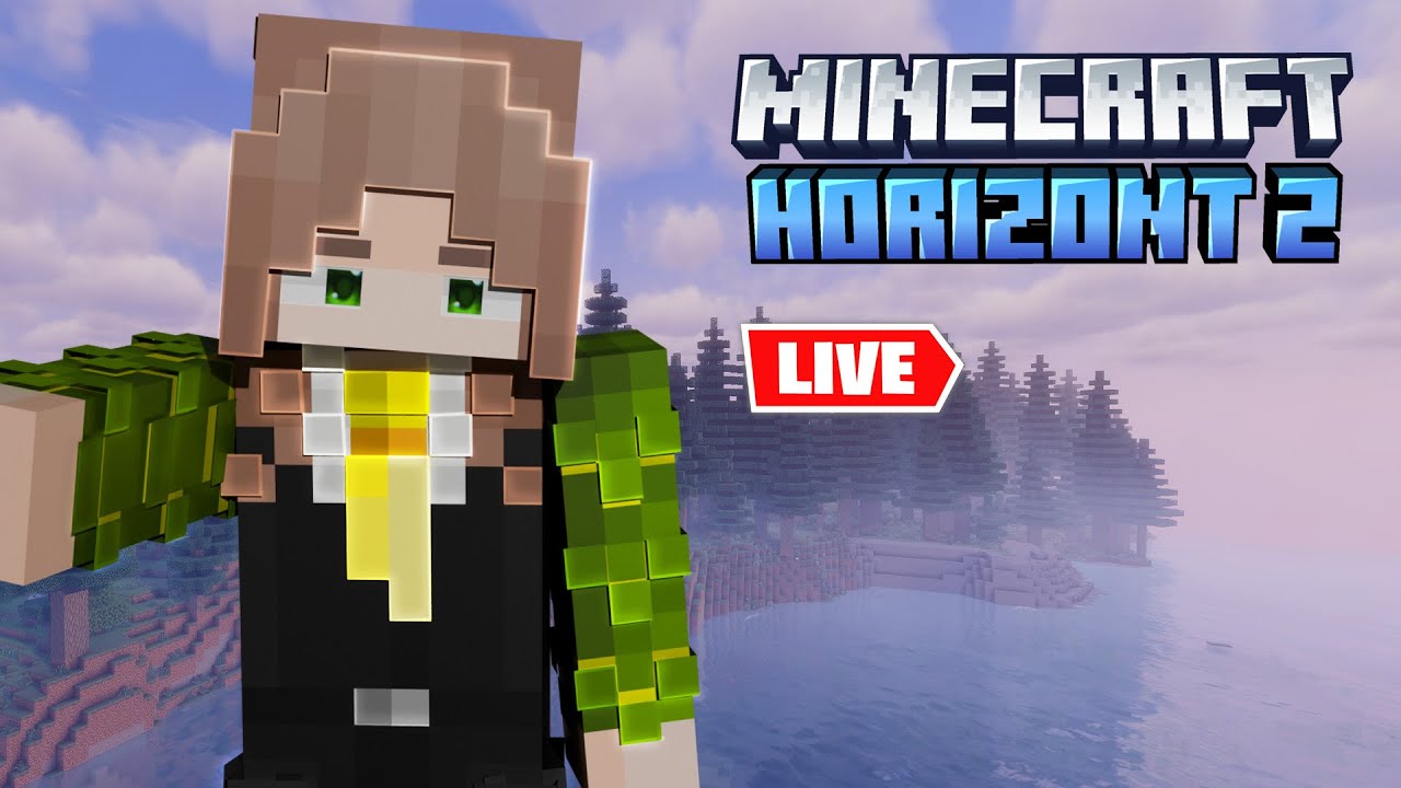 Der Bau am Loch geht weiter - Minecraft Horizont 2 Live vertical