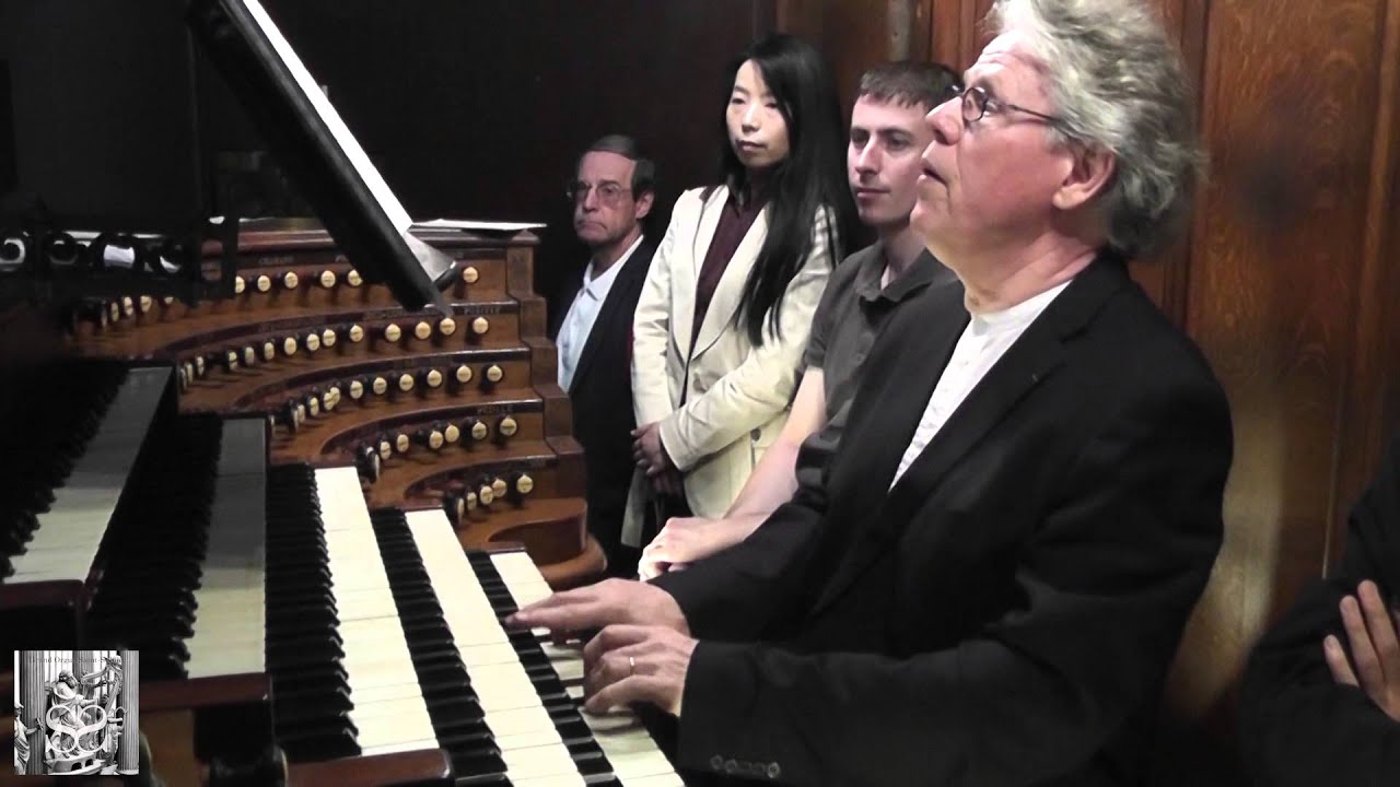 Saint-Sulpice organ, Daniel Roth plays Sweelinck Chromatic Fantasia (25 August 2013)