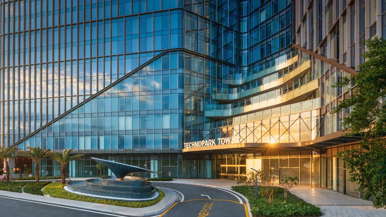 TechnoPark Tower: LEED Platinum Office Building - High-End Architecture and Sustainability