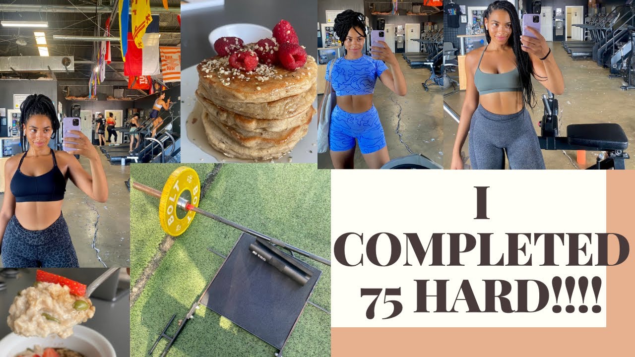 I COMPLETED 75 HARD!!!!! DAYS 50 - 75