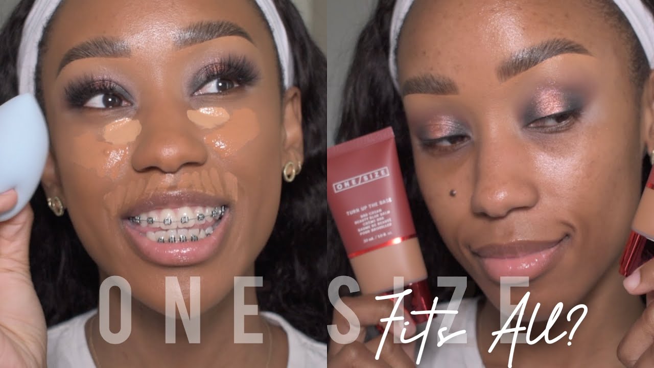ONE SIZE TURN UP THE BASE BEAUTY BLUR BALM FOUNDATION REVIEW